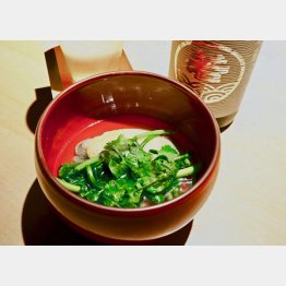 合う酒＝純米吟醸（提供写真）