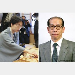 桐山清澄九段（右）と手塩にかけた豊島二冠（Ｃ）共同通信社