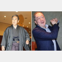 板東彌十郎さん（右）と故・18代目中村勘九郎さん（Ｃ）日刊ゲンダイ