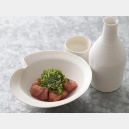 合う酒＝辛口の純米酒（Ｃ）日刊ゲンダイ