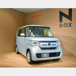 ホンダの「Ｎ－ＢＯＸ」が２年連続首位／（Ｃ）共同通信社
