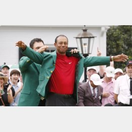 マスターズは14年ぶり5度目の優勝（Ｃ）共同通信社