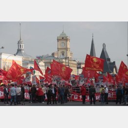 ロシアでは反政府デモが起きたが…（Ｃ）Ｓｐｕｔｎｉｋ／共同通信イメージズ