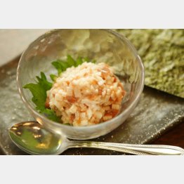 合う酒＝日本酒（Ｃ）日刊ゲンダイ