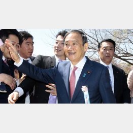 まさに異例中の異例の訪米（菅官房長官）／（Ｃ）日刊ゲンダイ
