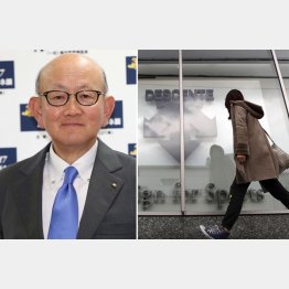 対立の爪痕は大きそうで…（左は伊藤忠の岡藤会長）／（Ｃ）共同通信社