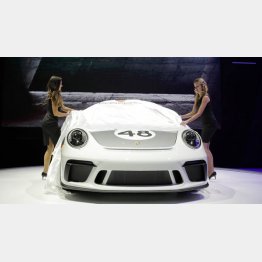４月のニューヨーク国際自動車ショーで新型「 2020年ポルシェ911スピードスター」を発表／（Ｃ）ロイター