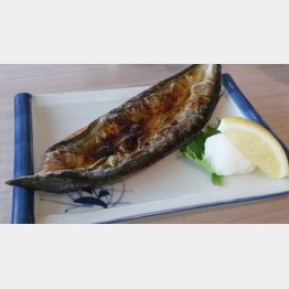 灰干しサンマの焼き魚（Ｃ）日刊ゲンダイ