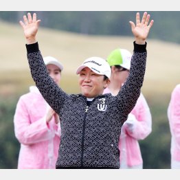 すでに２勝挙げ、賞金レース首位の申ジエ（Ｃ）日刊ゲンダイ