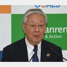 経団連・中西会長（Ｃ）日刊ゲンダイ