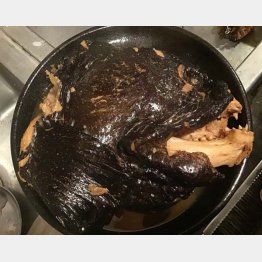 オオカミウオのカブト煮（提供写真）
