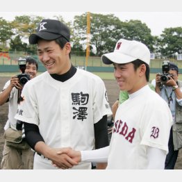 06年夏の決勝で投げ合った二人（Ｃ）日刊ゲンダイ