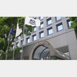 静岡県沼津市にあるスルガ銀行本店（Ｃ）共同通信社