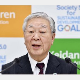 中西宏明経団連会長（Ｃ）日刊ゲンダイ