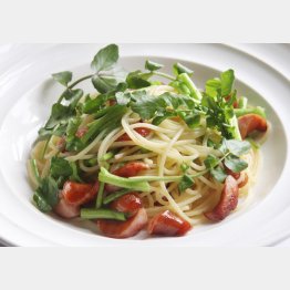 合う酒＝白ワイン（Ｃ）日刊ゲンダイ