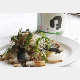 合う酒＝日本酒（Ｃ）日刊ゲンダイ