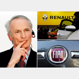 日産とルノーの協議に影響（左はルノーのスナール会長）／（Ｃ）ロイター