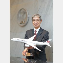 日本航空 赤坂祐二社長（Ｃ）日刊ゲンダイ