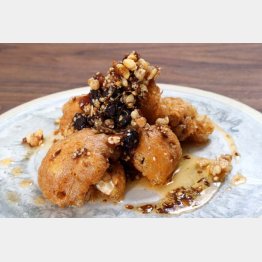 合う酒＝白ワイン（Ｃ）日刊ゲンダイ