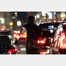 バブル全盛期の夜の銀座は華やいでいた（Ｃ）日刊ゲンダイ