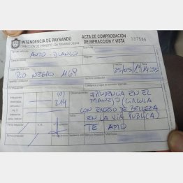 （エル・テレグラフォのフェイスブックから）