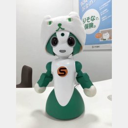 りそな銀行のＡＩロボット「Ｓｏｔａ」／（Ｃ）日刊ゲンダイ