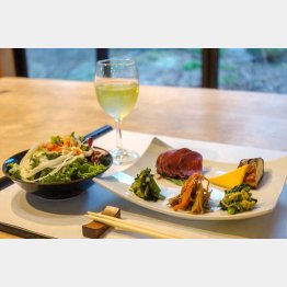 ワインに合うコース料理（提供写真）