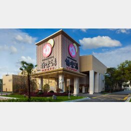 極楽湯ＨＤの上海にある海外１号店（提供写真）