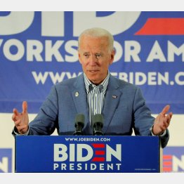 ジョー・バイデン候補（Ｃ）ロイター