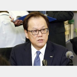 みずほフィナンシャルグループの坂井辰史社長（Ｃ）共同通信社