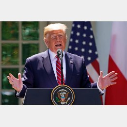 トランプ米大統領に「次」は…（Ｃ）ロイター