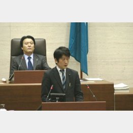 県議時代の高橋社長（提供写真）