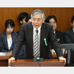 黒田日銀総裁（Ｃ）日刊ゲンダイ