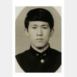 学生服の斉藤裕さん（特定失踪者問題調査会HPから）