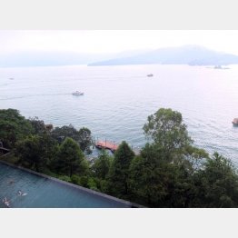 台湾で最も大きな湖「日月潭」（にちげつたん）／（Ｃ）日刊ゲンダイ