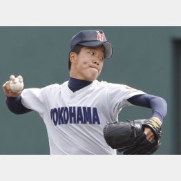 横浜高校時代の柳の球速は１３０キロちょっとだったが…（Ｃ）日刊ゲンダイ