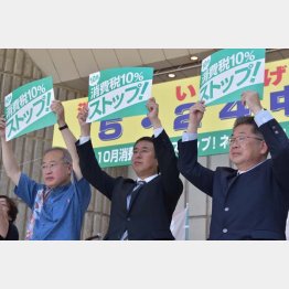 「野党は増税ＮＯ！」／（Ｃ）日刊ゲンダイ