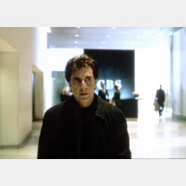 映画「インサイダー」 バーグマン記者を演じるアル・パチーノ（Ｃ）Ｒｏｎａｌｄ Ｇｒａｎｔ Ａｒｃｈｉｖｅ／Ｍａｒｙ Ｅｖａｎｓ／共同通信イメージズ