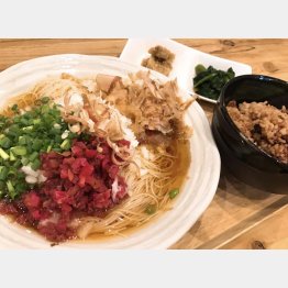 梅鬼おろしぶっかけ（Ｃ）日刊ゲンダイ