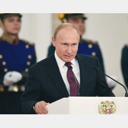 シンゾーを食い物に（Ｃ）ロイター