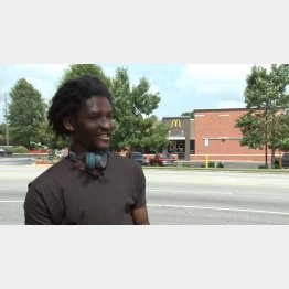 （ＷＳＢ－ＴＶのマット・ジョンソン記者のツイッターから）