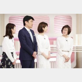 小西美穂さん（右）／（Ｃ）日刊ゲンダイ