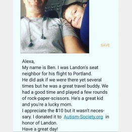 （アレクサさんのフェイスブックから)