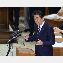 安倍首相（Ｃ）日刊ゲンダイ