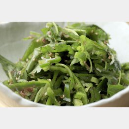 合う酒＝焼酎ソーダ（Ｃ）日刊ゲンダイ