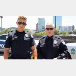 （ノックスビル市警のツイッターから）