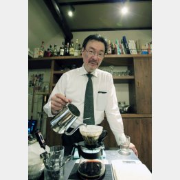 マスターの宇田川正明さん（Ｃ）日刊ゲンダイ