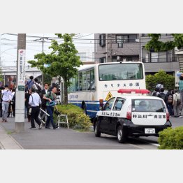 川崎登戸無差別殺傷事件の現場（Ｃ）日刊ゲンダイ