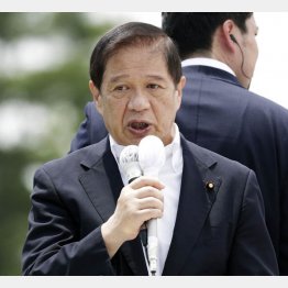 元外務副大臣、党県連会長の三ツ矢憲生議員（Ｃ）共同通信社