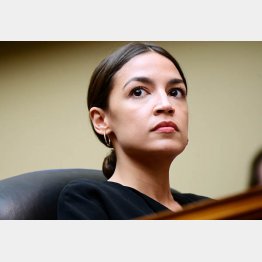 アレクサンドリア・オカシオコルテス下院議員（Ｃ）ロイター